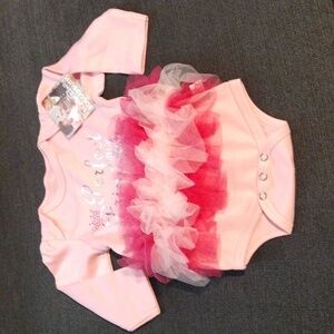 Ruffle Butts Onsie Tutu Skirt Princess Bodysuit